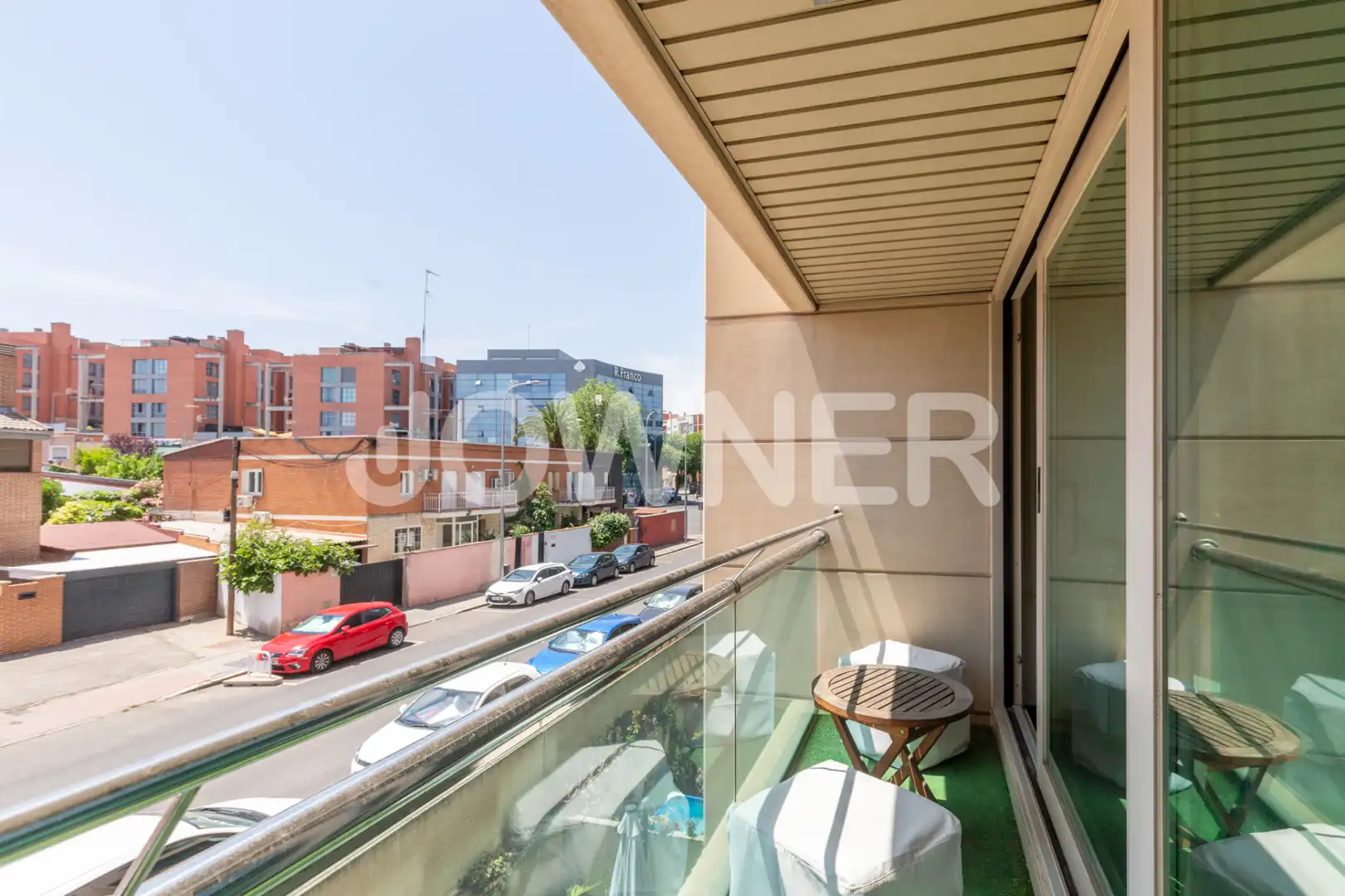 Terrace of Flat for rent in Madrid  with Air Conditioner and Furnished