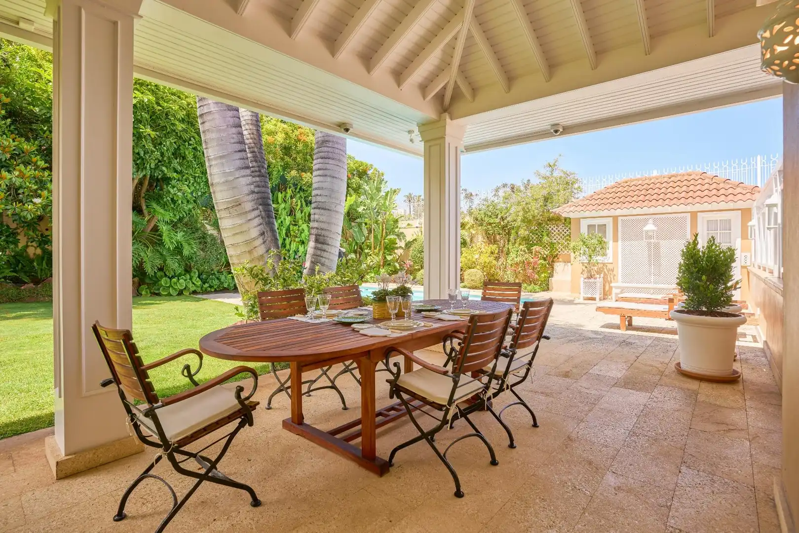 Terraza de Casa o chalet en venta en Santa Úrsula con Aire acondicionado, Calefacción y Jardín privado