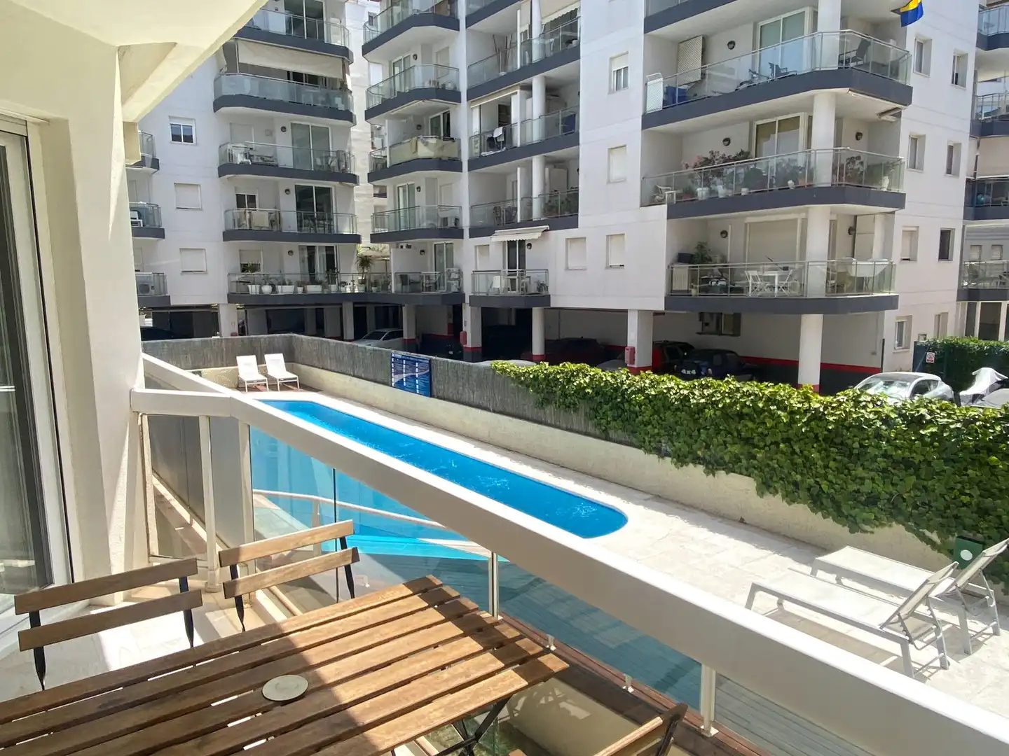 Piscina de Apartament en venda en Eivissa amb Calefacció, Jardí privat i Moblat