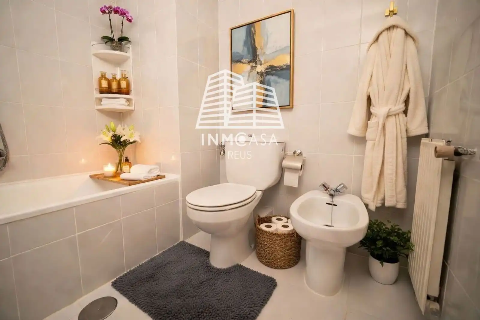 Baño de Casa adosada en venta en Mejorada del Campo con Calefacción, Jardín privado y Terraza