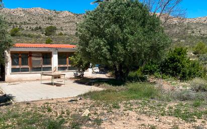 Jardí de Finca rústica en venda en Sax amb Terrassa