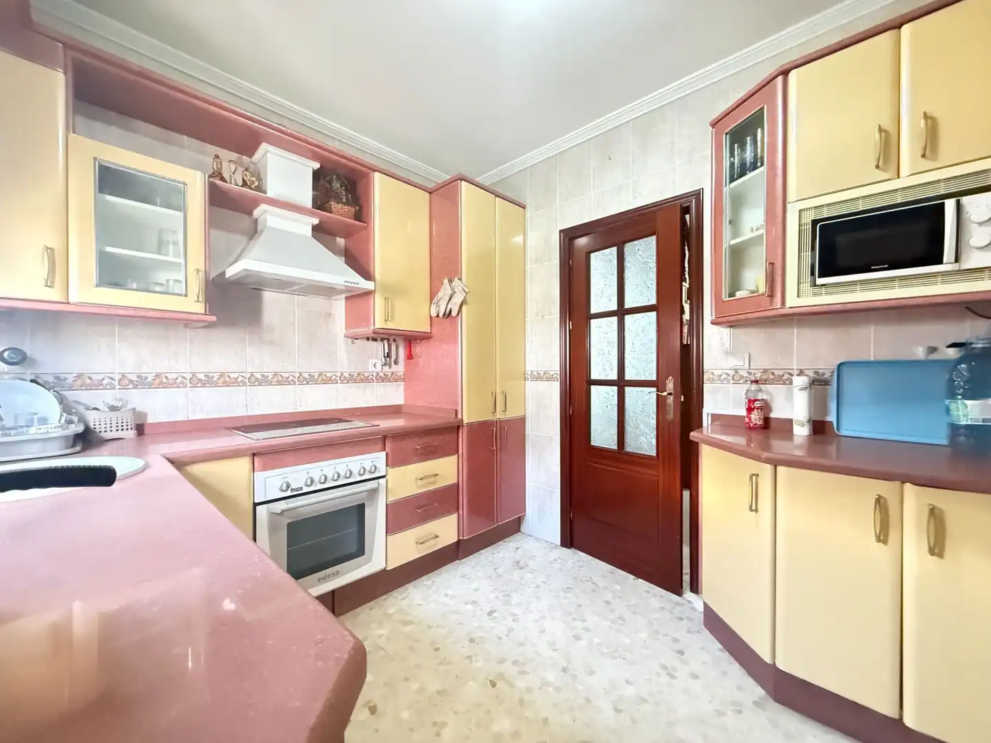 Cocina de Casa adosada en venta en Aljaraque con Aire acondicionado y Amueblado