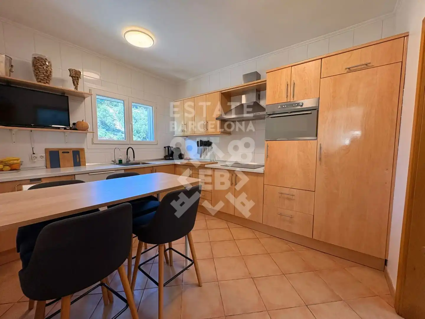 Cuina de Casa o xalet en venda en Lloret de Mar amb Aire condicionat, Calefacció i Jardí privat