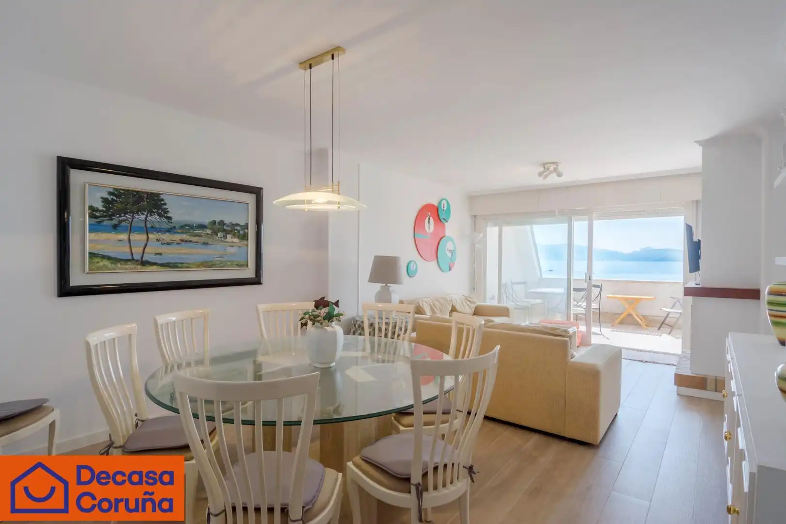 Comedor de Piso en venta en Sanxenxo con Calefacción, Terraza y Trastero