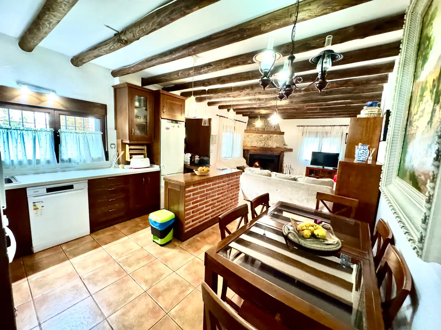 Kitchen of Houses for sale in Alpujarra de la Sierra  with Heating, Private garden and Terrace