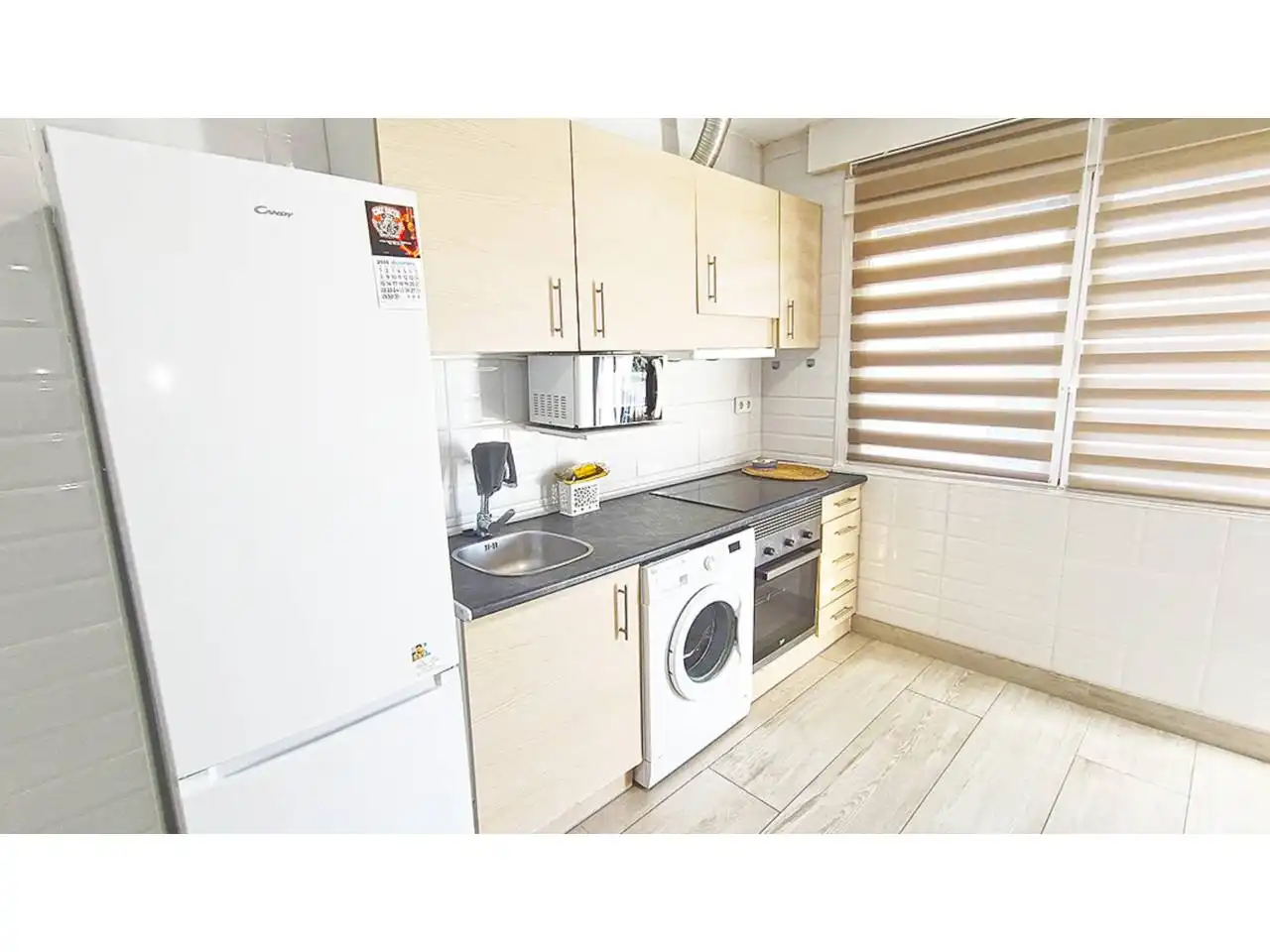 Cocina de Estudio en venta en Peñíscola / Peníscola con Aire acondicionado, Terraza y Amueblado