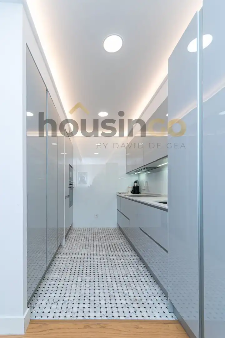Küche von Wohnung zur Miete in Madrid mit Klimaanlage, Heizung und Abstellraum