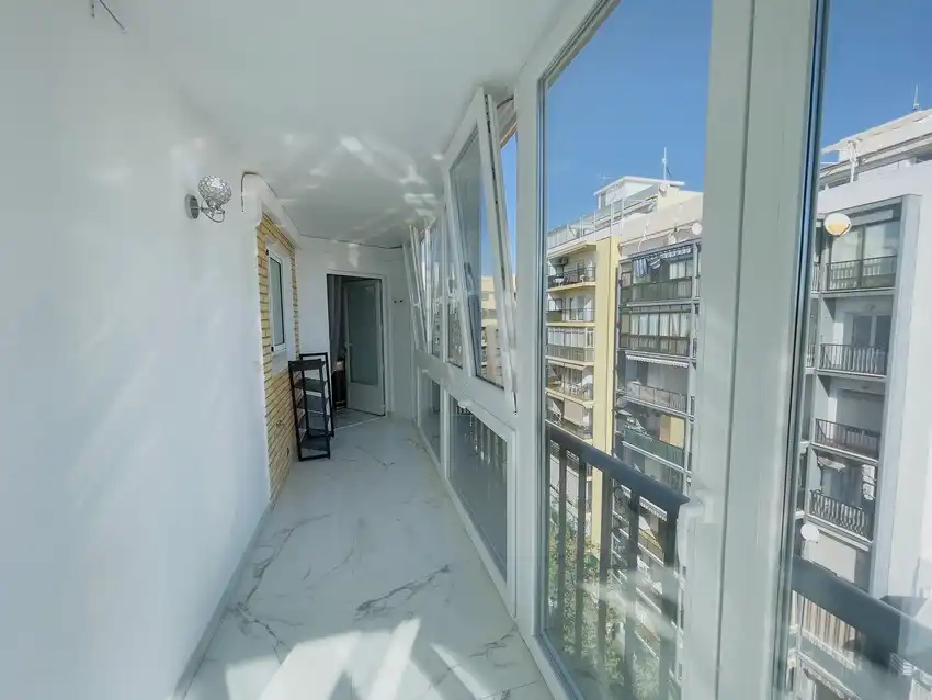 Terrassa de Apartament en venda en Calpe / Calp amb Aire condicionat, Calefacció i Terrassa
