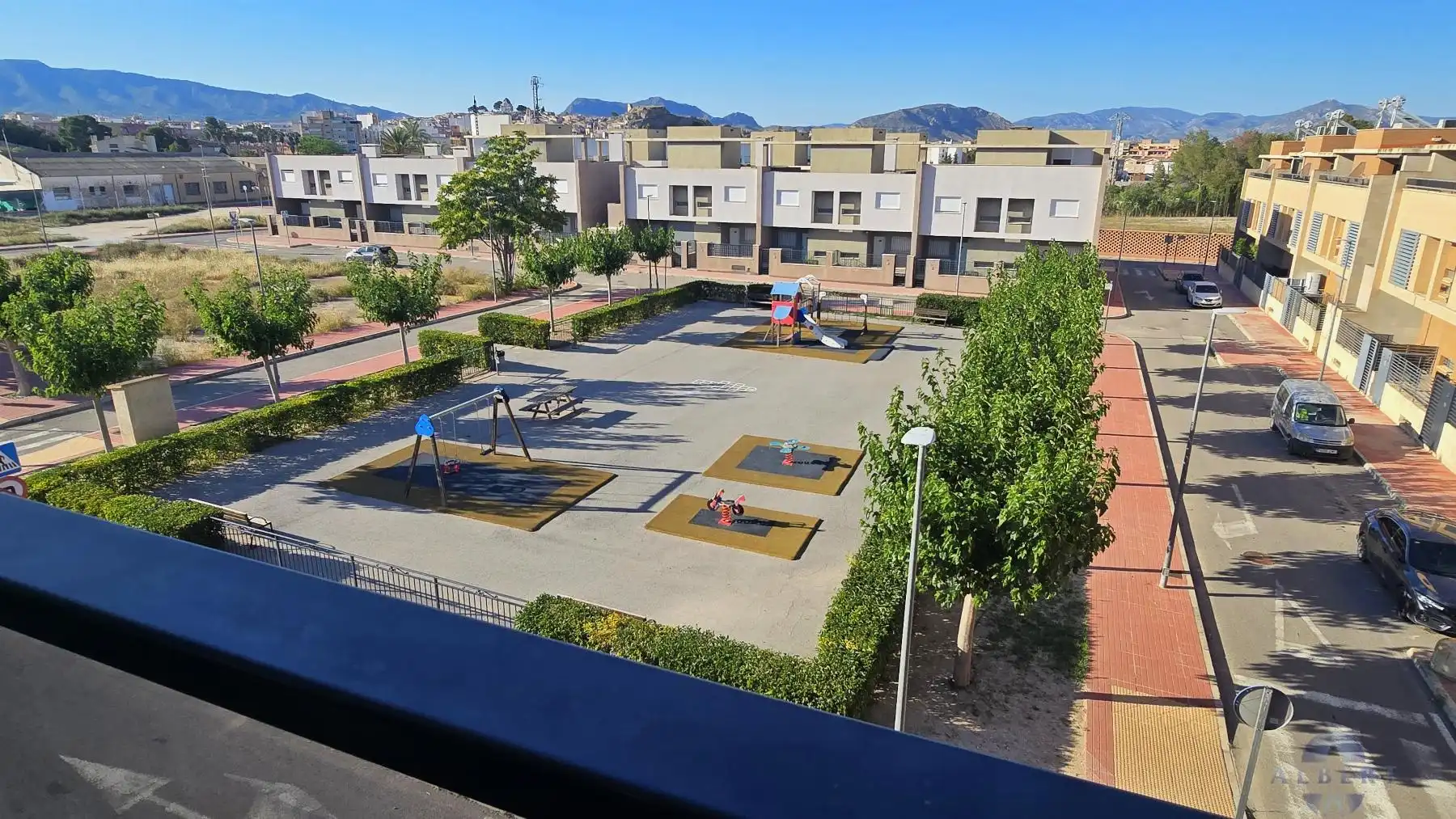 Terrace of Flat for sale in Monóvar  / Monòver  with Air Conditioner and Storage room