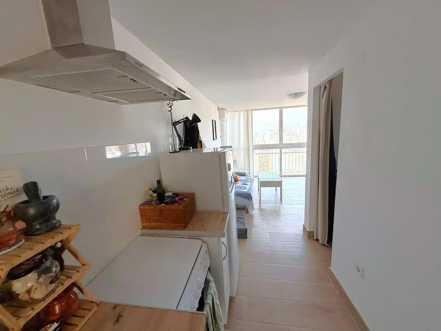 Balcony of Apartments for sale in Benidorm  with Air Conditioner, Balcony and Community pool