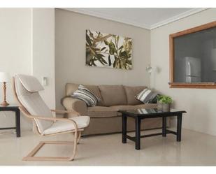 Sala d'estar de Apartament de lloguer en  Almería Capital amb Aire condicionat, Moblat i Rentadora