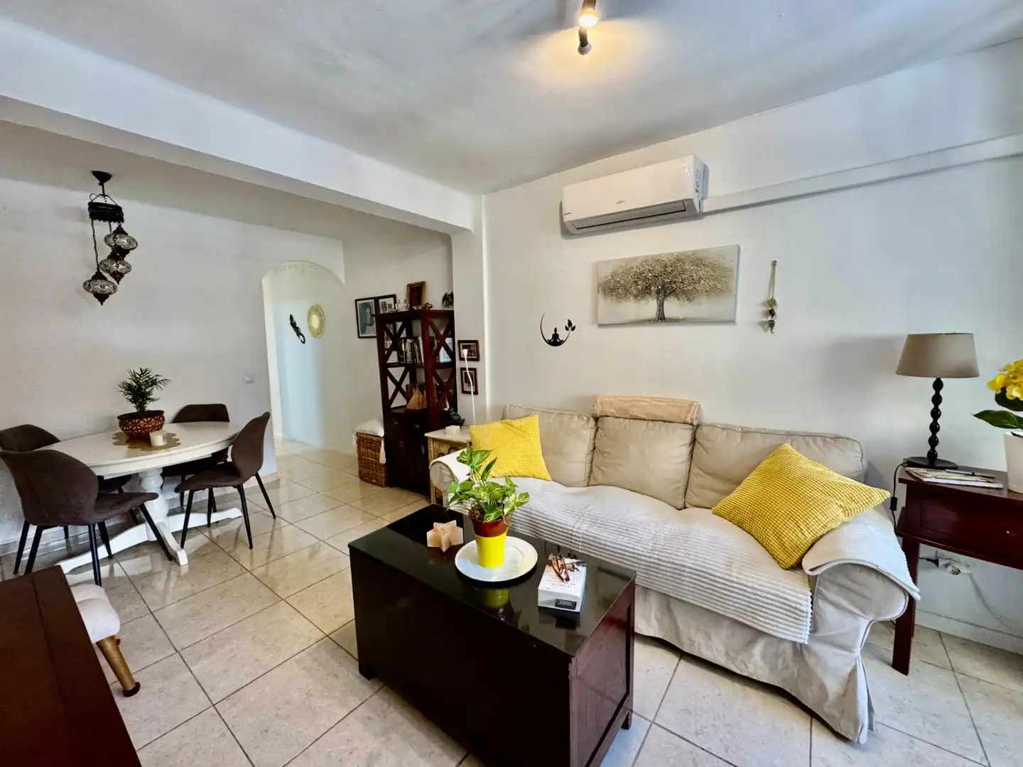 Sala d'estar de Pis en venda en Málaga amb Aire condicionat i Terrassa