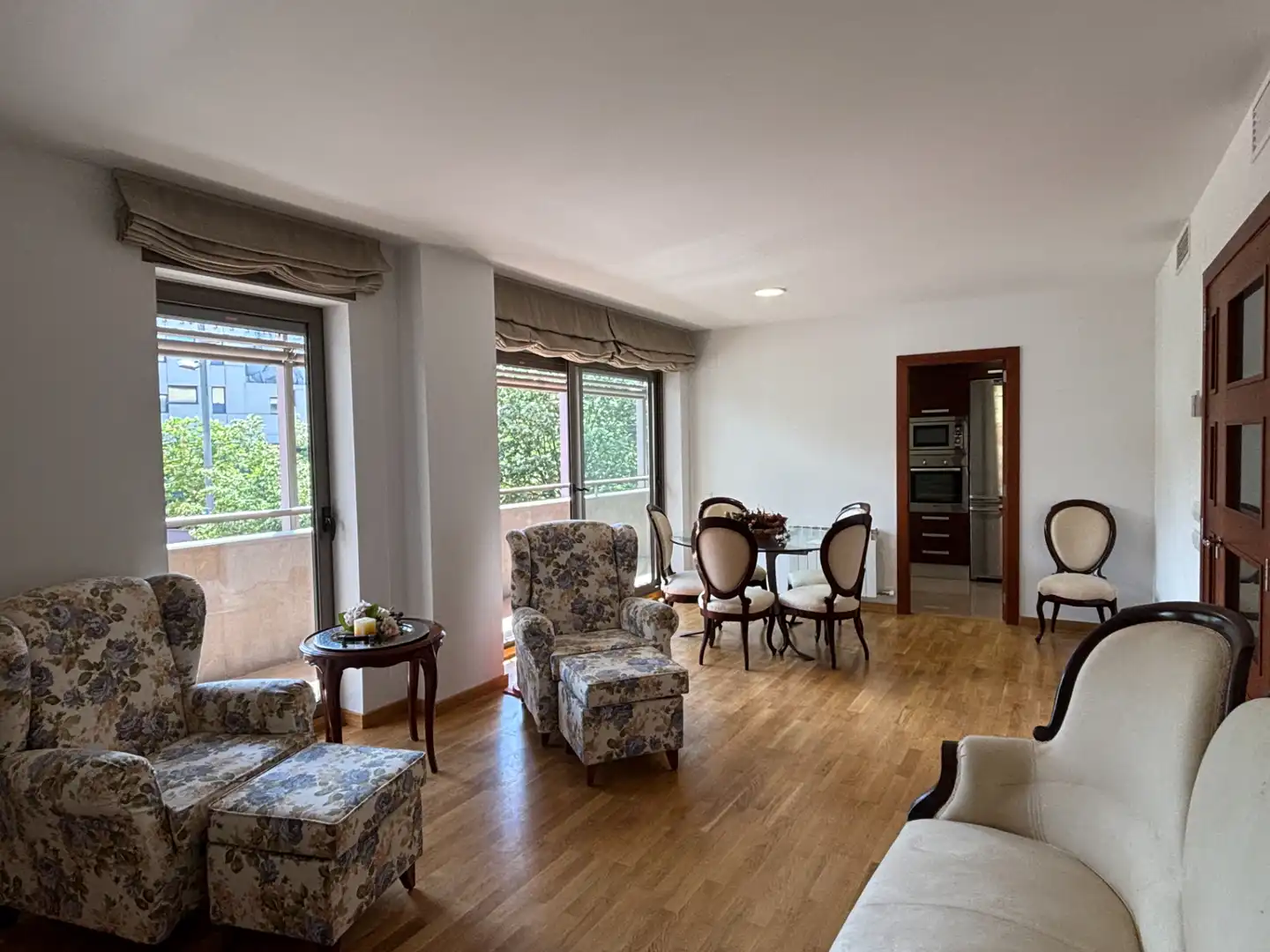 Sala d'estar de Pis en venda en Terrassa amb Aire condicionat, Parquet i Forn
