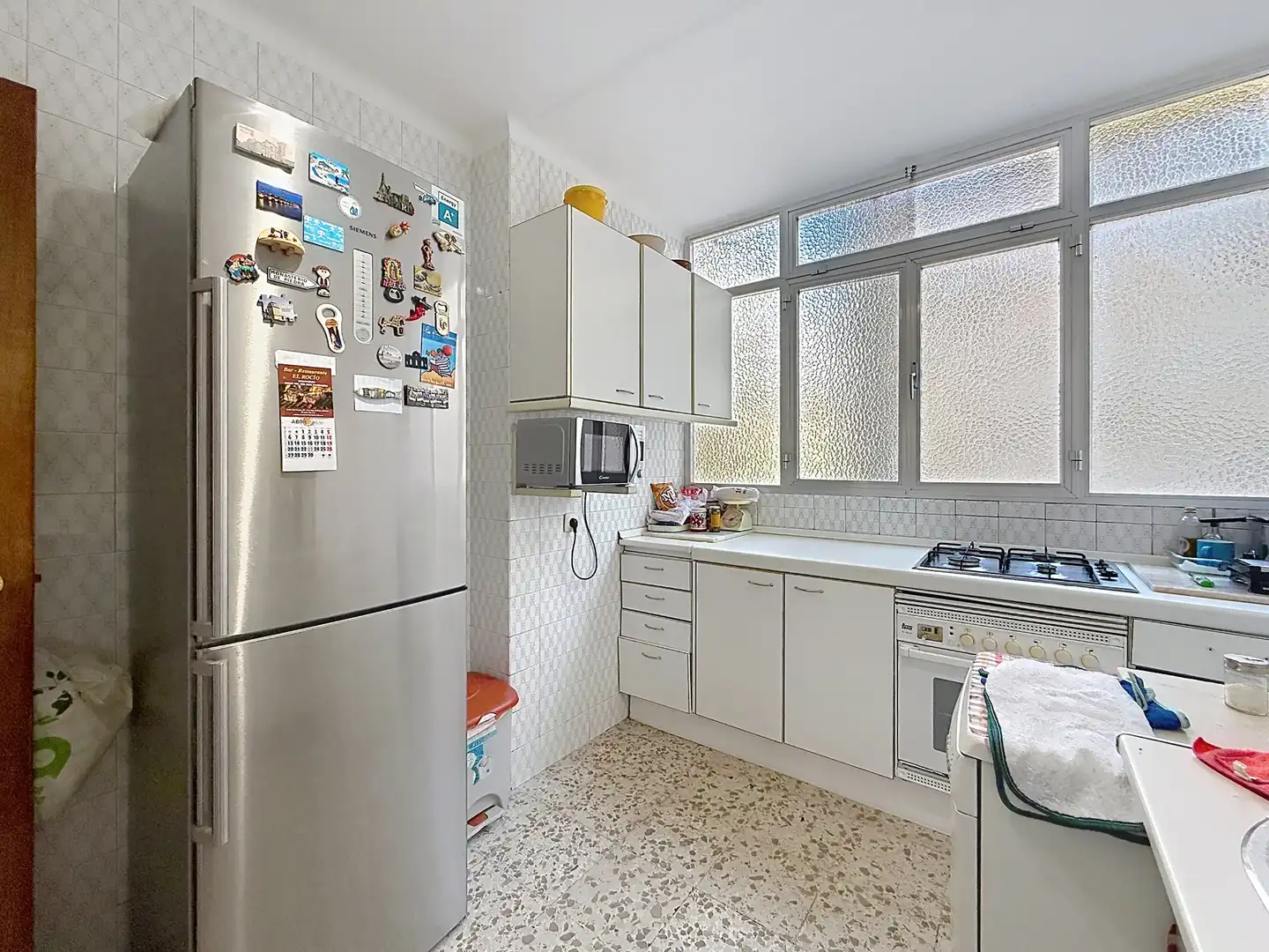 Kitchen of Flat for sale in Málaga  with Air Conditioner