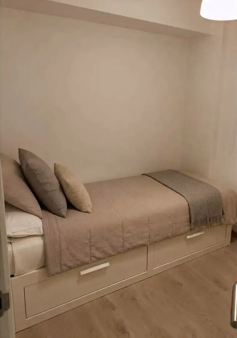 Bedroom of Flat for sale in Alicante / Alacant  with Air Conditioner, Parquet flooring and Furnished