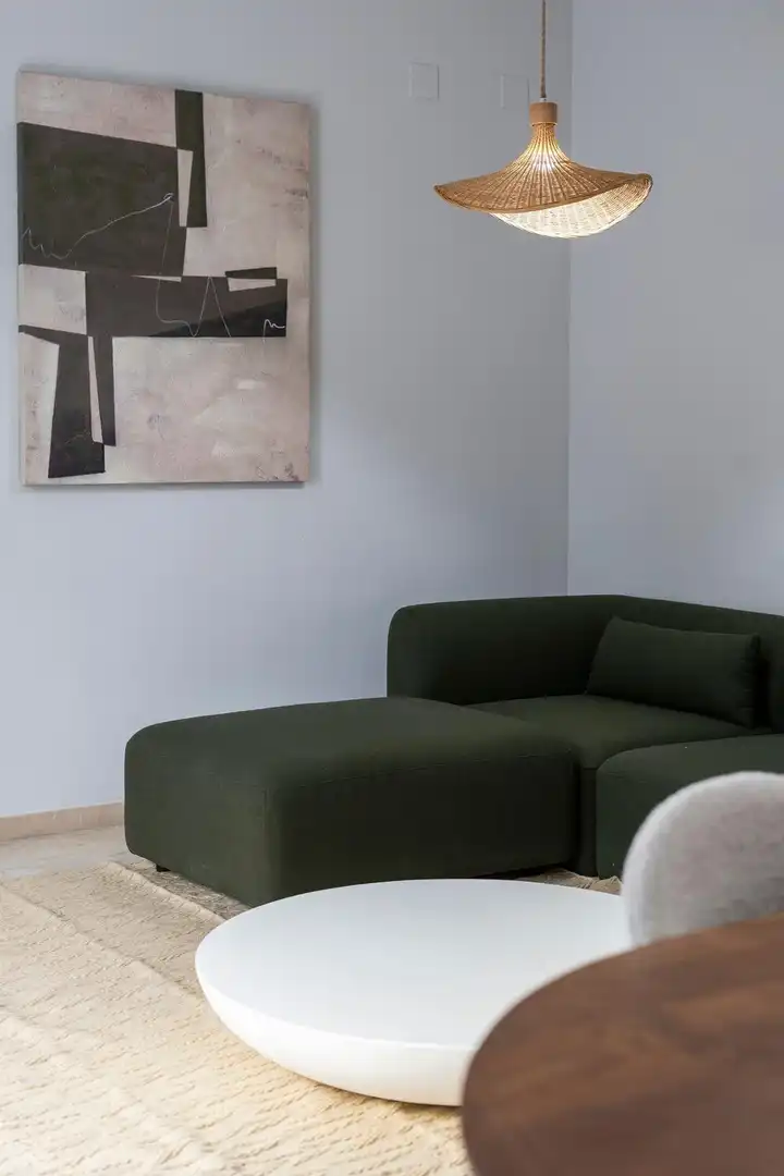 Sala de estar de Piso de alquiler en Valencia con Aire acondicionado, Calefacción y Amueblado