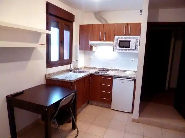 Cocina de Apartamento de alquiler en Granada con Calefacción y Amueblado