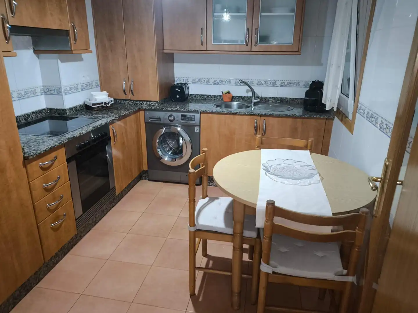 Kitchen of Flat for rent in Arteixo  with Heating, Storage room and Furnished