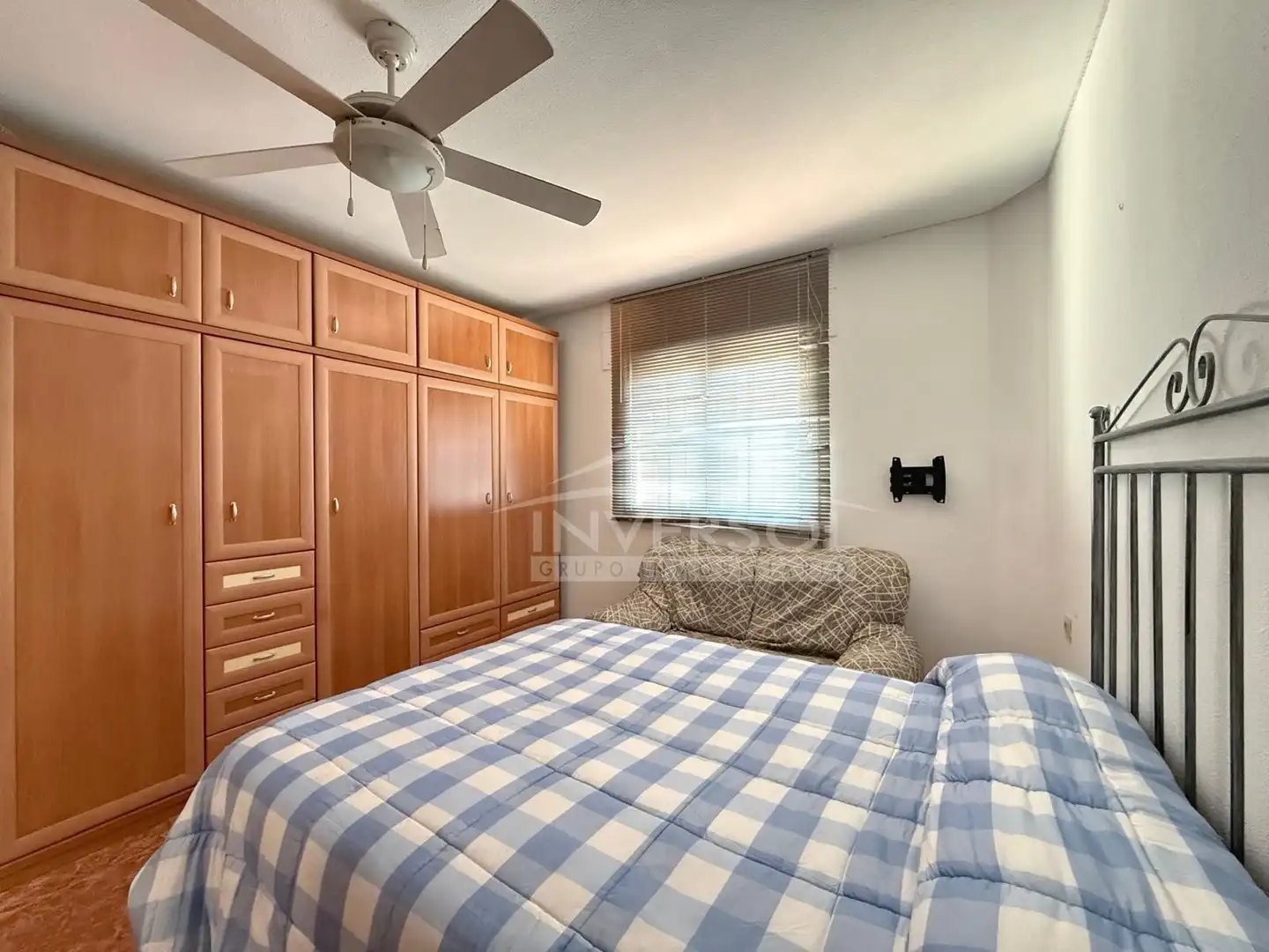 Schlafzimmer von Einfamilien-Reihenhaus zum Verkauf in El Ejido mit Klimaanlage, Heizung und Abstellraum