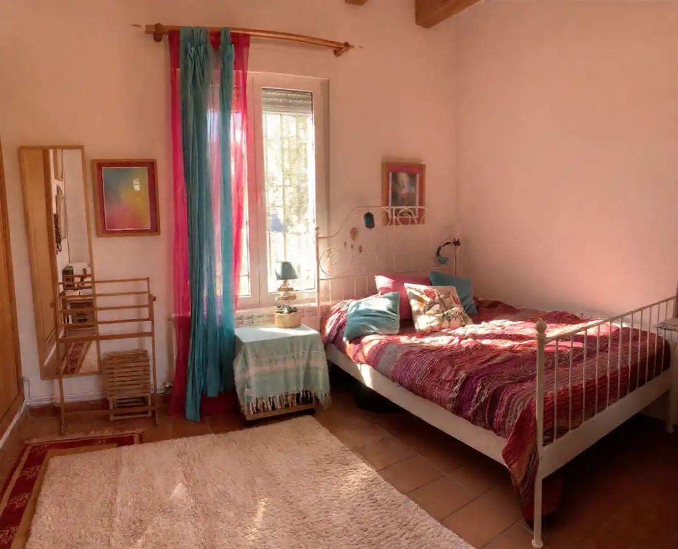 Habitación de Finca rústica en venta en Torrenueva con Aire acondicionado, Calefacción y Jardín privado