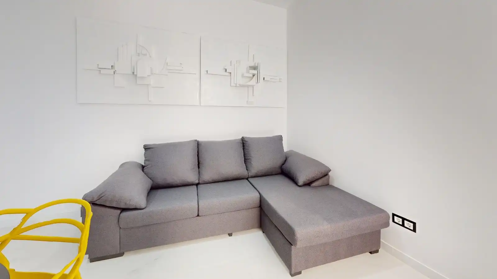 Sala de estar de Apartamento en venta en Algarrobo con Aire acondicionado