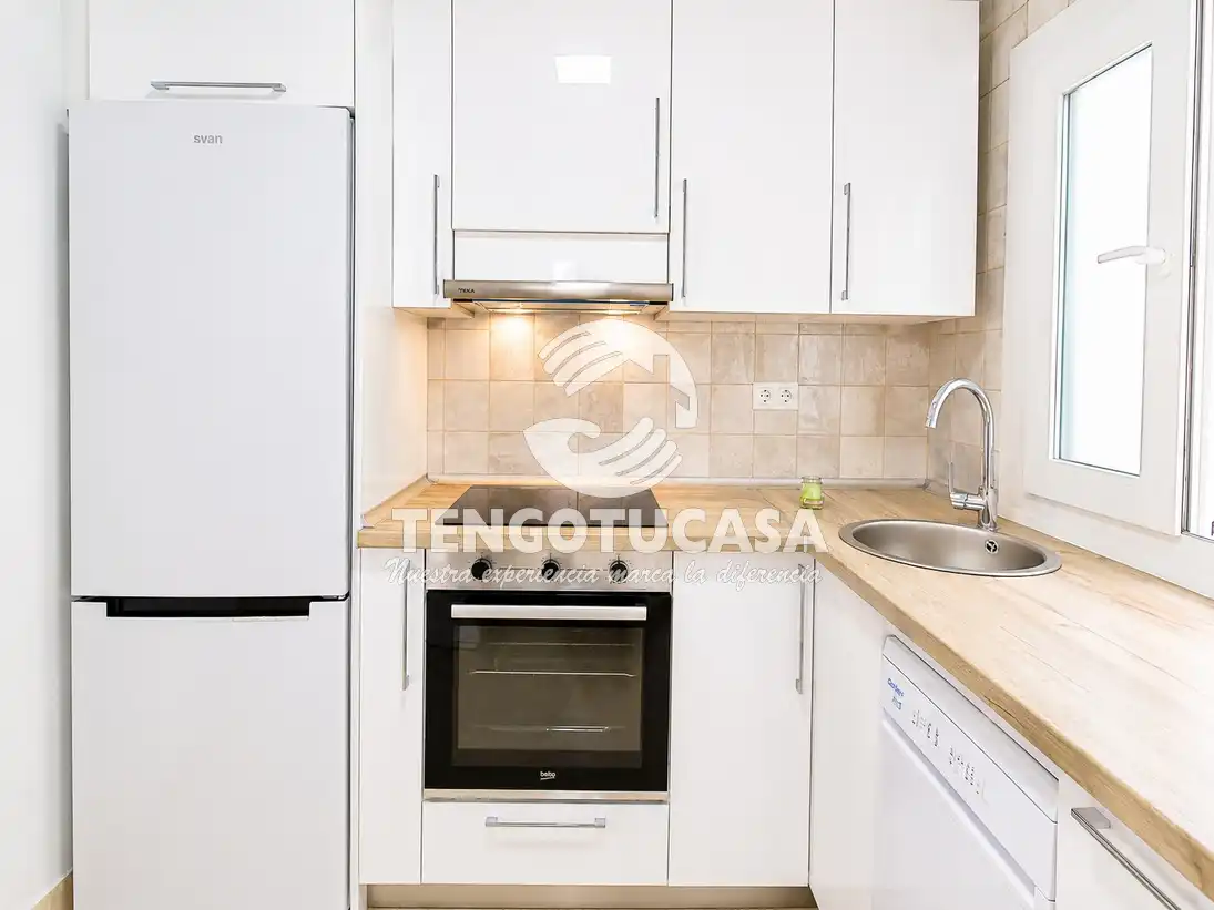 Küche von Wohnung zum Verkauf in Madrid mit Klimaanlage, Heizung und Terrasse