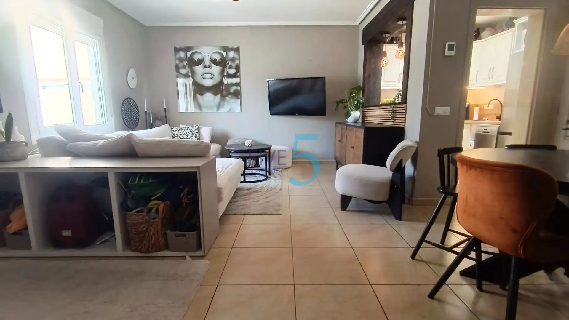 Sala d'estar de Casa o xalet en venda en Rojales amb Aire condicionat, Calefacció i Terrassa