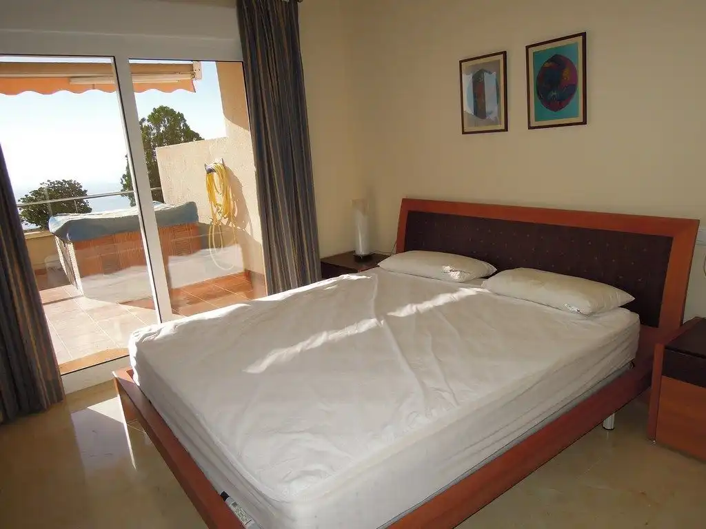 Bedroom of Apartments for rent in Altea  with Air Conditioner, Furnished and Community pool