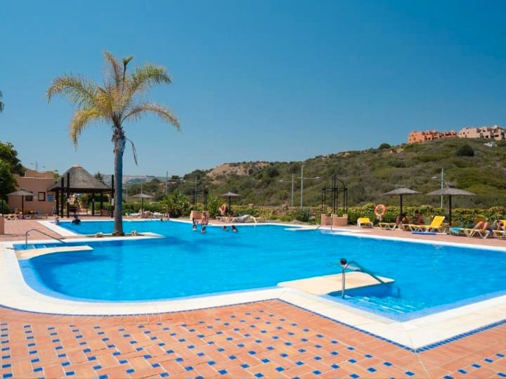 Swimming pool of Flat for sale in Manilva  with Air Conditioner, Terrace and Storage room