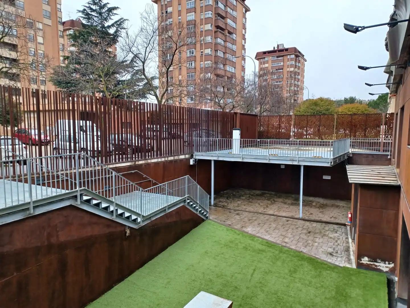 Terraza de Oficina de alquiler en Valladolid con Aire acondicionado y Calefacción