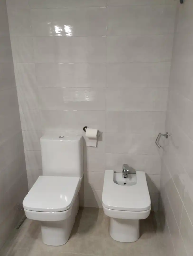 Baño de Apartamento en venta en Cuevas del Almanzora con Aire acondicionado, Calefacción y Terraza