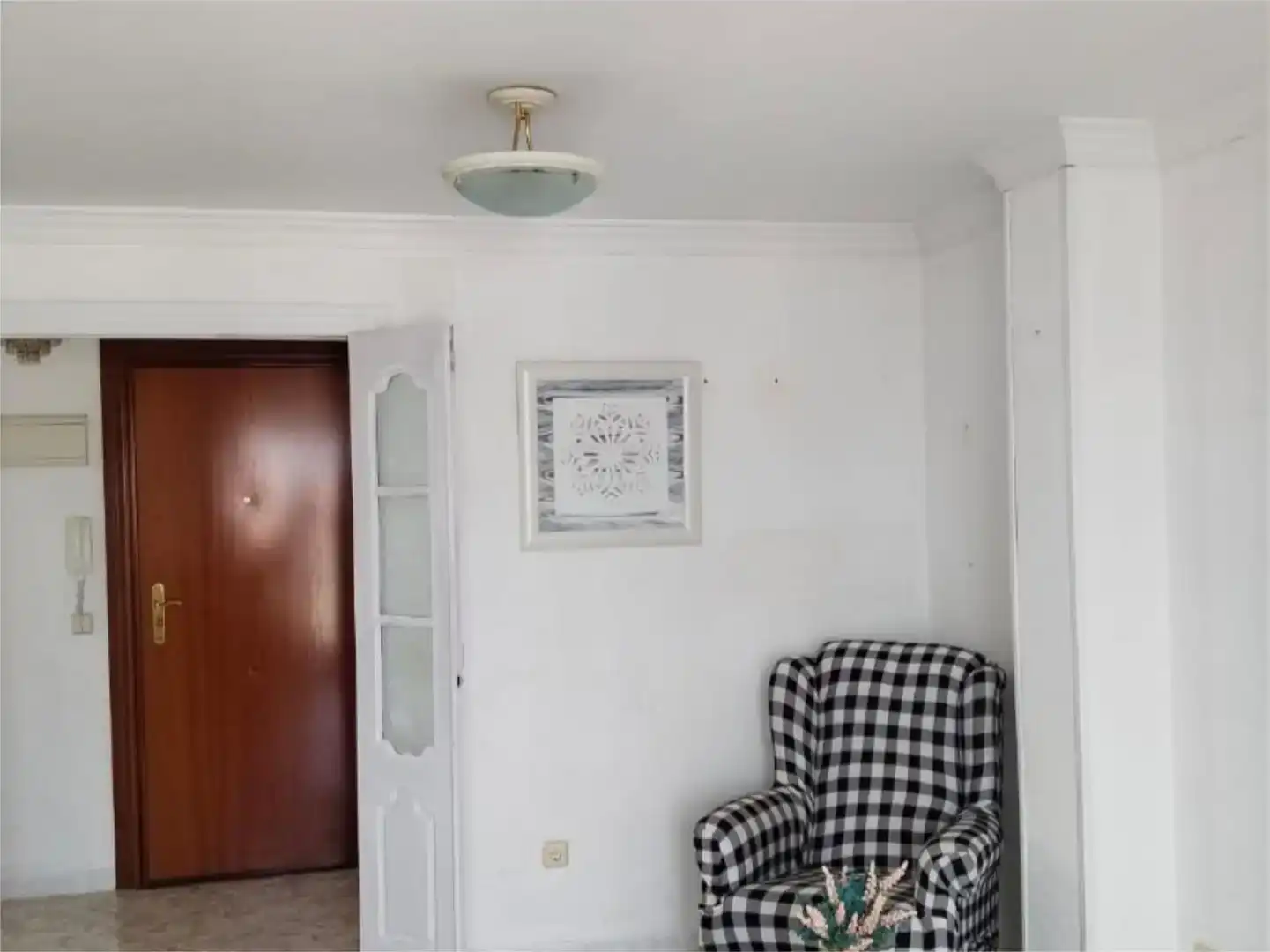 Sala d'estar de Pis en venda en Málaga Capital amb Aire condicionat i Balcó