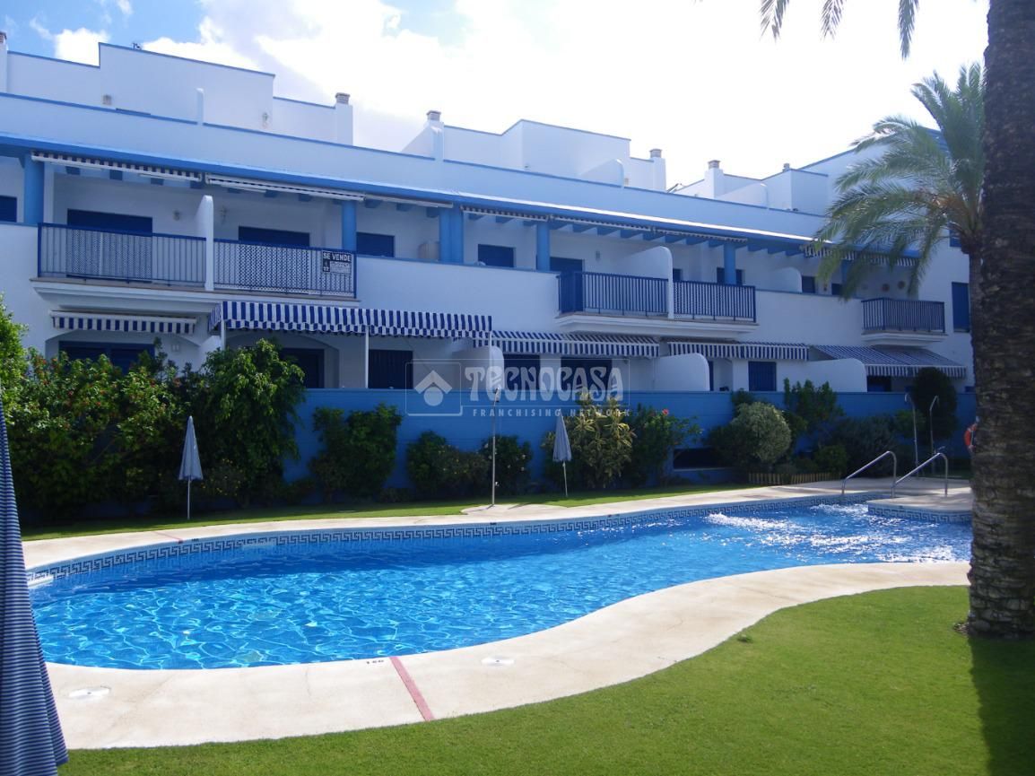 Garden of Flat for sale in Chipiona  with Air Conditioner, Terrace and Storage room