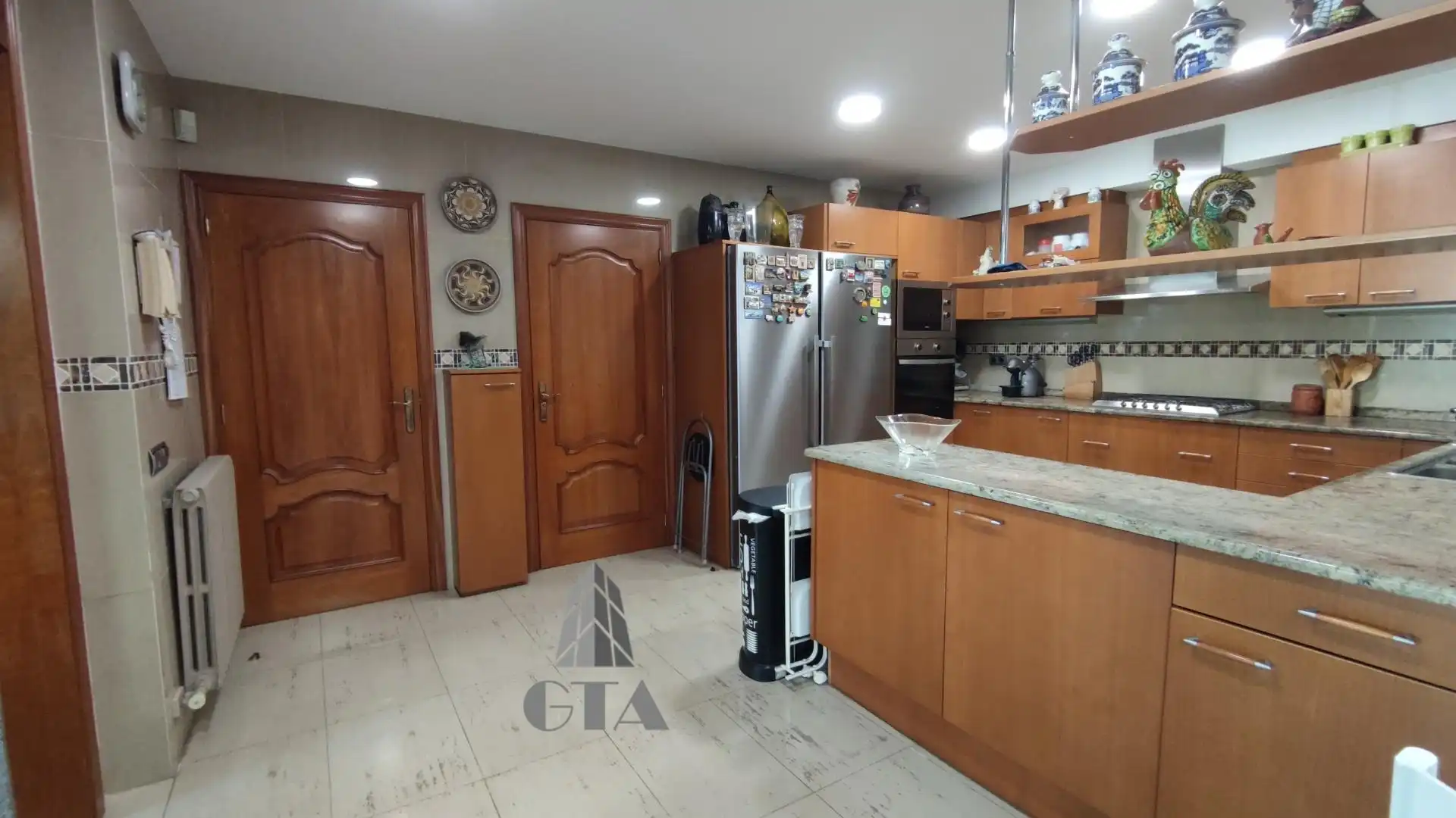 Kitchen of Houses for sale in Sant Cugat del Vallès  with Heating, Private garden and Terrace