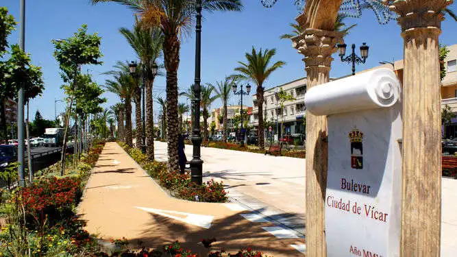 Vista exterior de Residencial en venta en Vícar