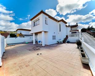 Exterior view of Single-family semi-detached for sale in Alfacar  with Air Conditioner, Terrace and Swimming Pool