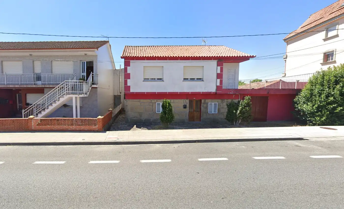 Vista exterior de Casa o chalet en venta en Meaño con Jardín privado y Terraza