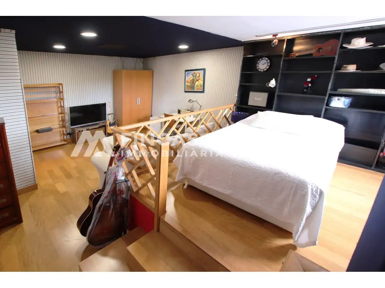 Bedroom of Attic for sale in Sant Cugat del Vallès  with Air Conditioner, Heating and Parquet flooring