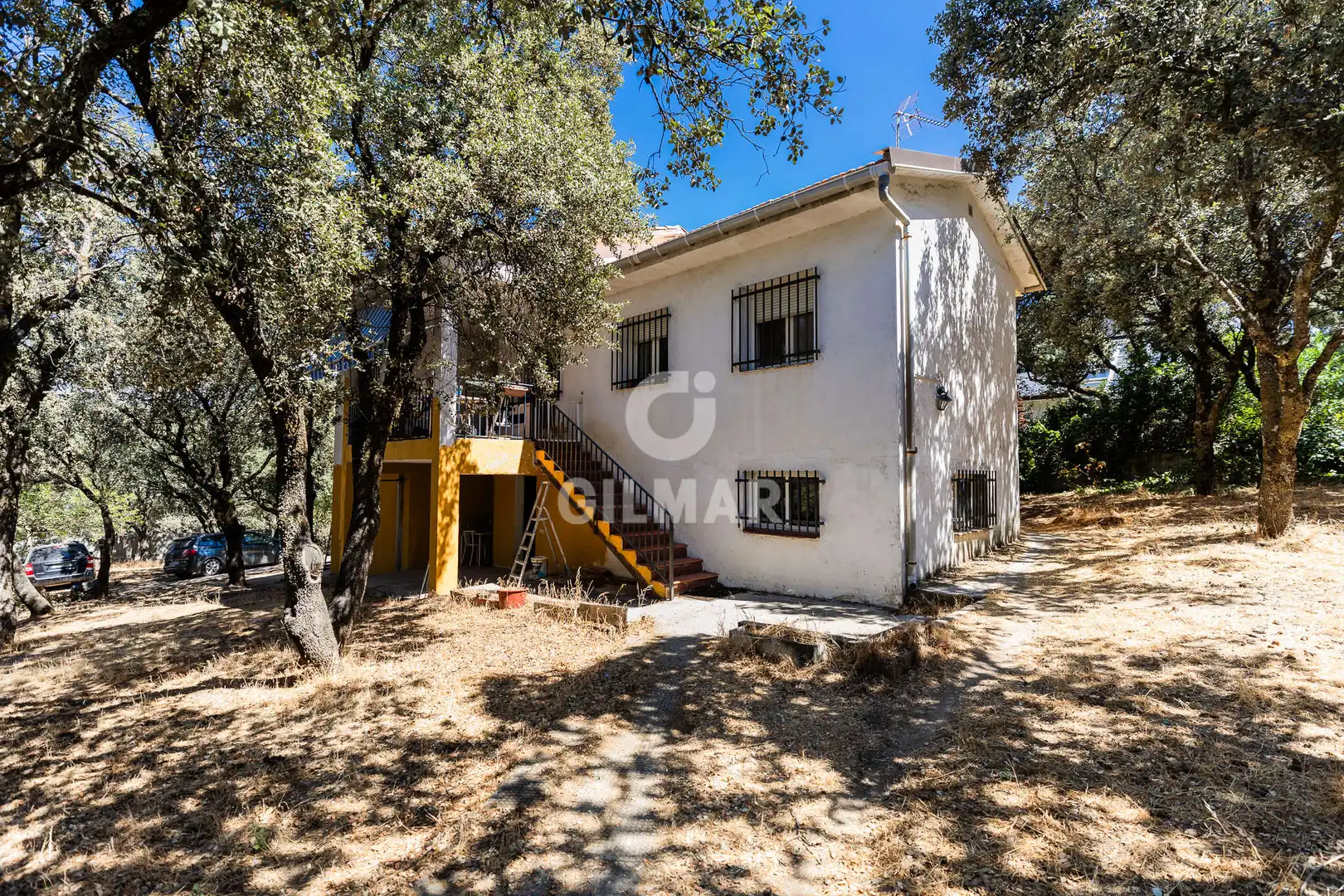 Exterior view of Houses for sale in El Escorial  with Heating, Private garden and Swimming Pool