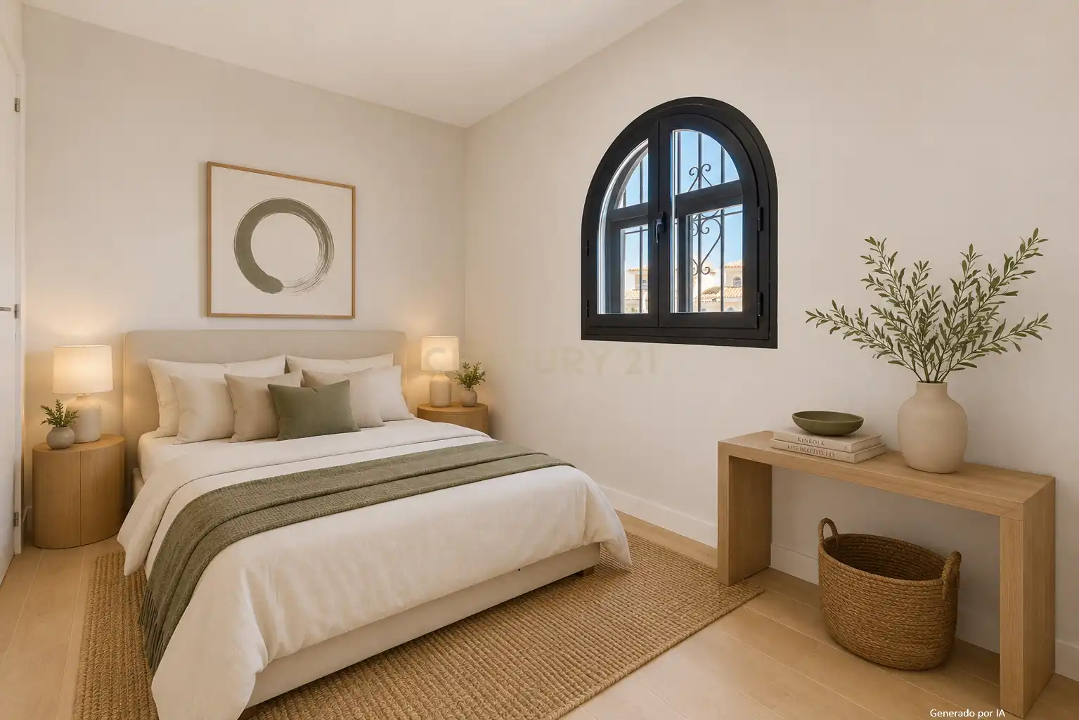 Dormitori de Apartament en venda en Mijas amb Aire condicionat i Alarma