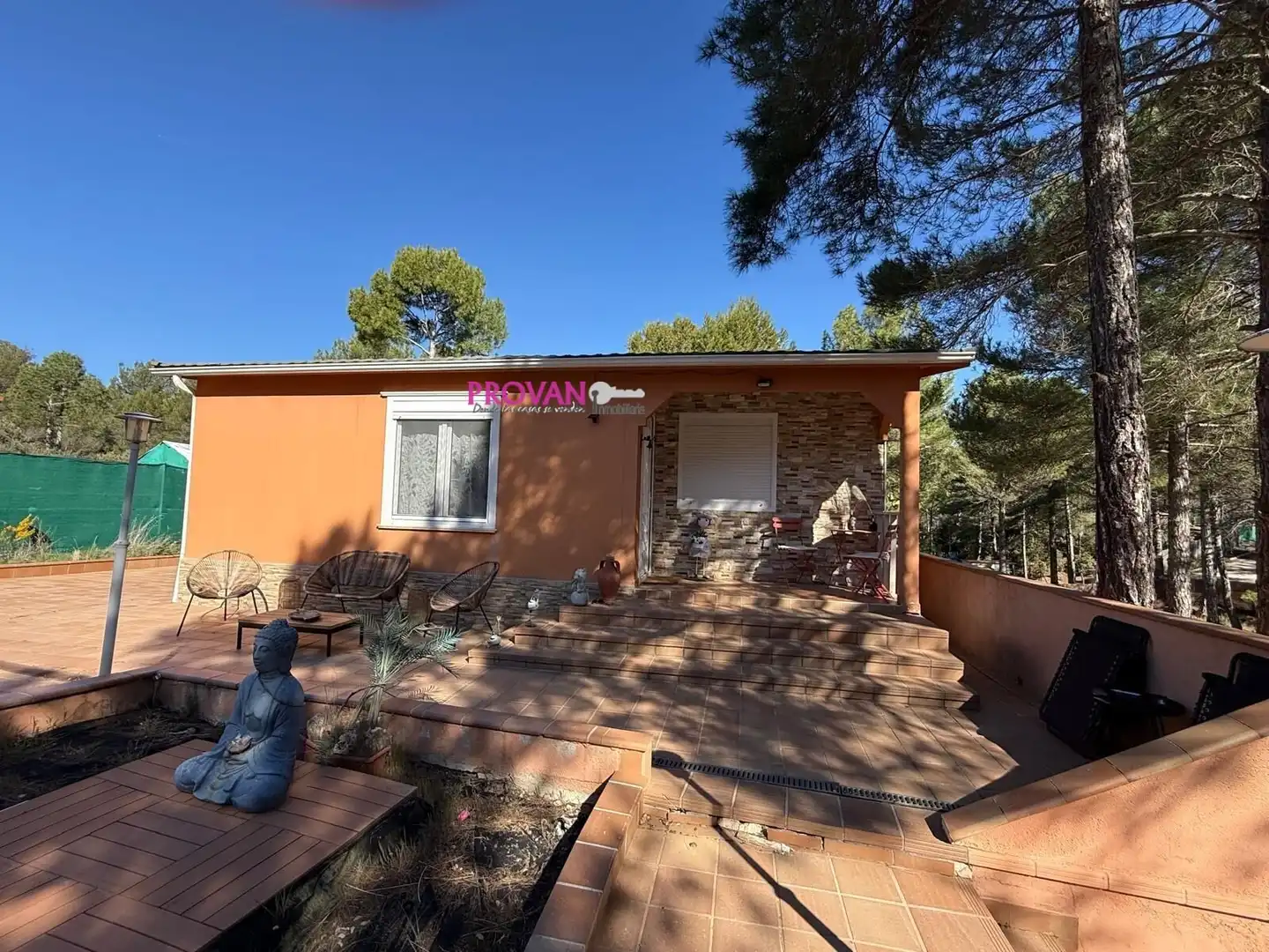 Vista exterior de Casa o chalet en venta en Trillo con Aire acondicionado, Jardín privado y Trastero