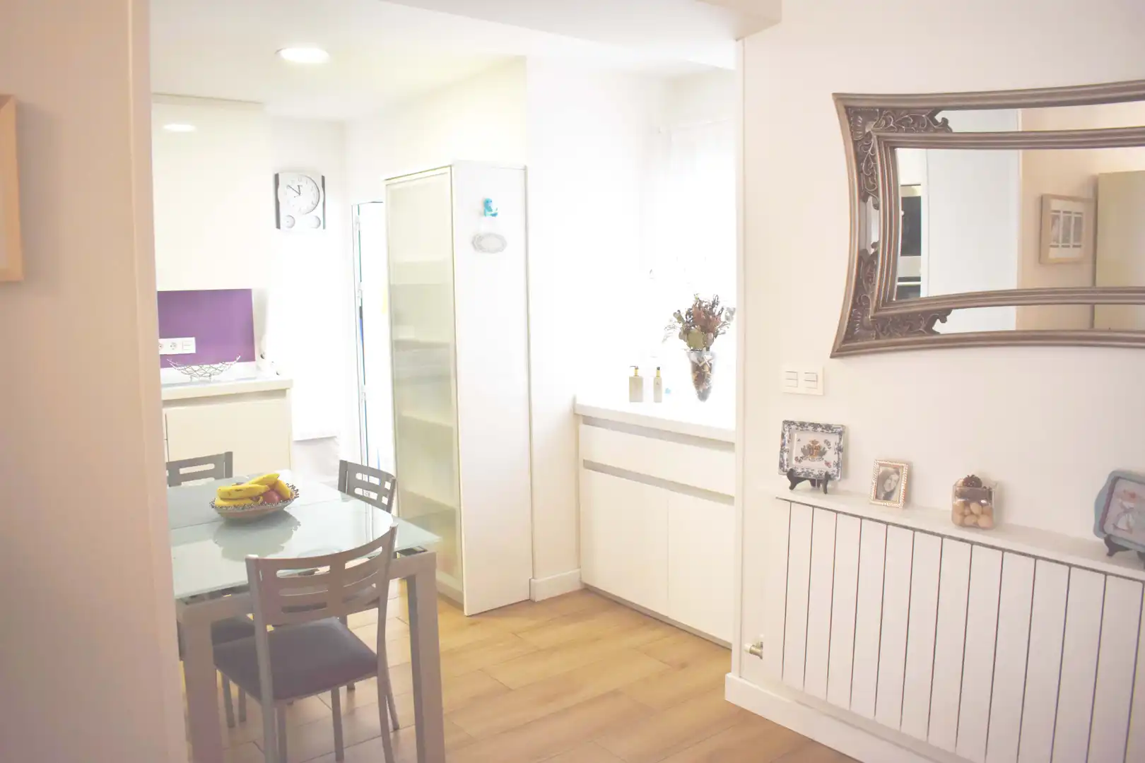 Dining room of Flat for rent in Granada  with Air Conditioner, Heating and Furnished