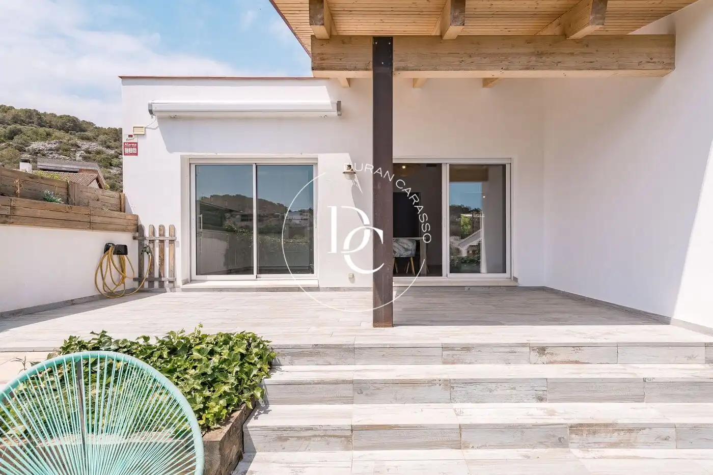 Terraza de Casa o chalet en venta en Sant Pere de Ribes con Aire acondicionado, Calefacción y Jardín privado