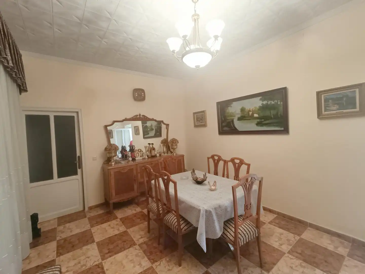 Comedor de Casa adosada en venta en Villarta de San Juan con Calefacción, Terraza y Balcón