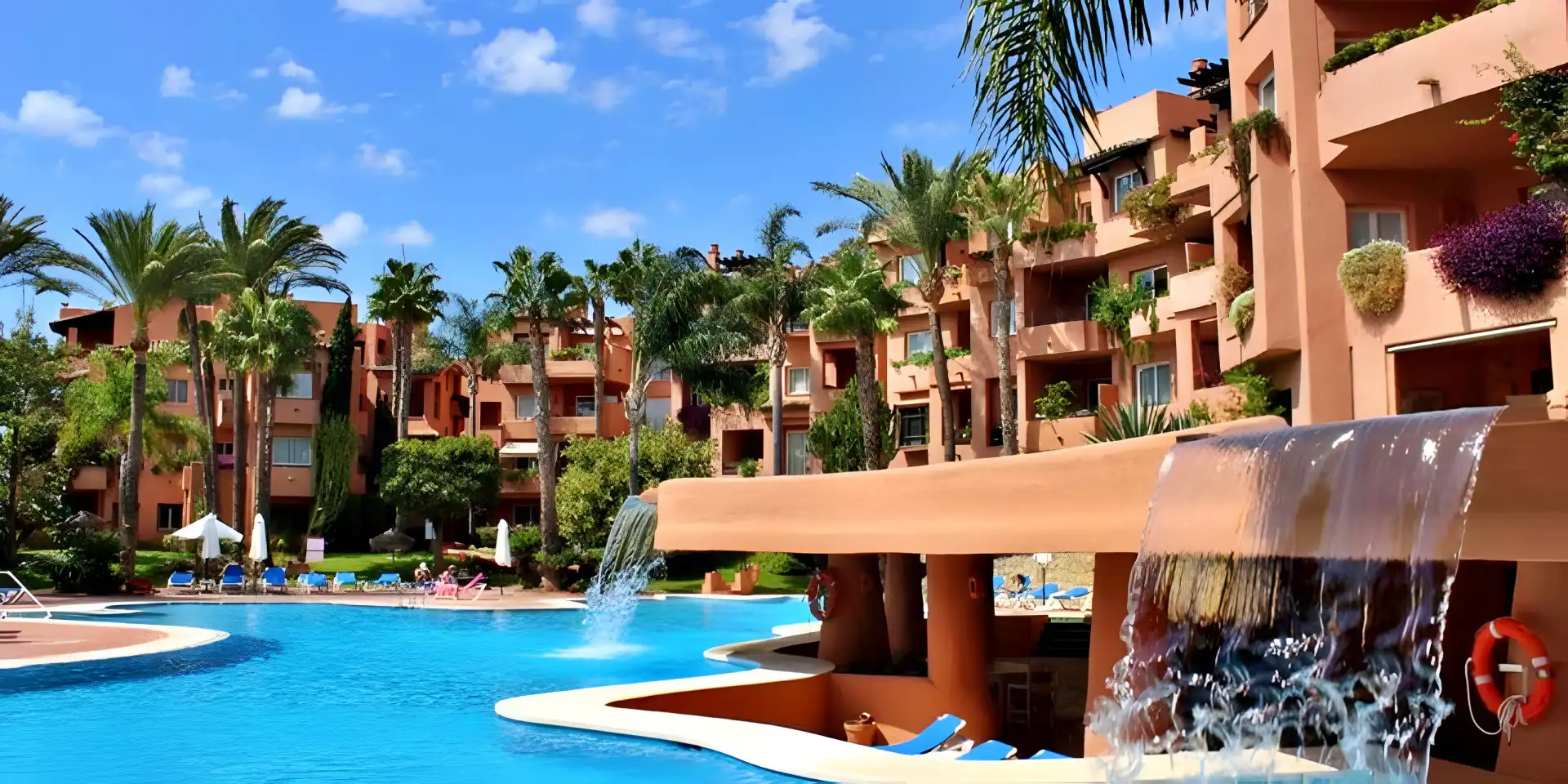Vista exterior de Apartamento en venta en Marbella con Aire acondicionado, Terraza y Piscina