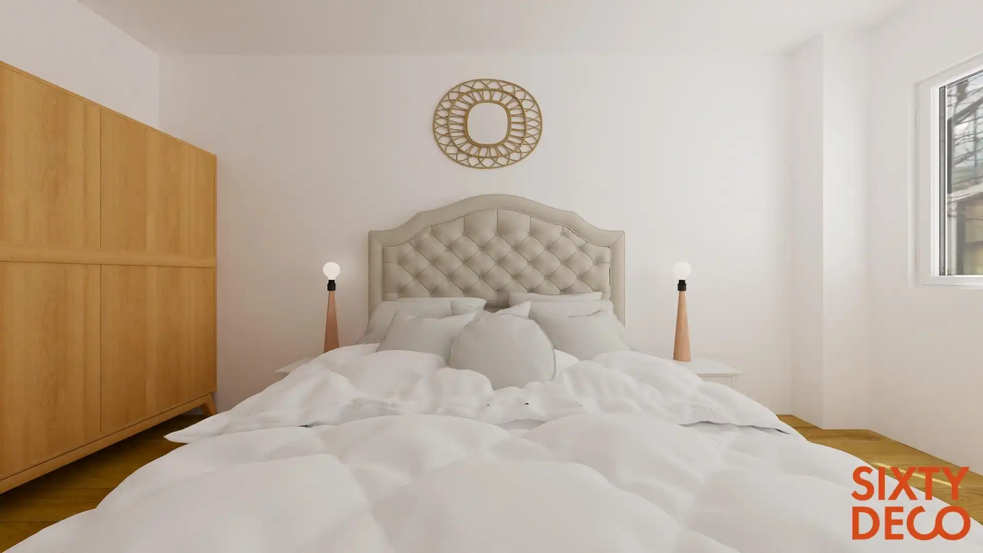 Bedroom of Flat for sale in Zaragoza  with Air Conditioner and Heating