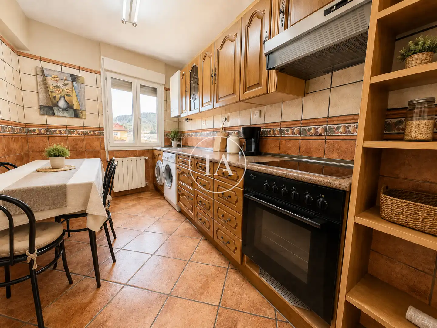 Küche von Wohnung zum Verkauf in Zaldibar mit Heizung, Möbliert und Ofen