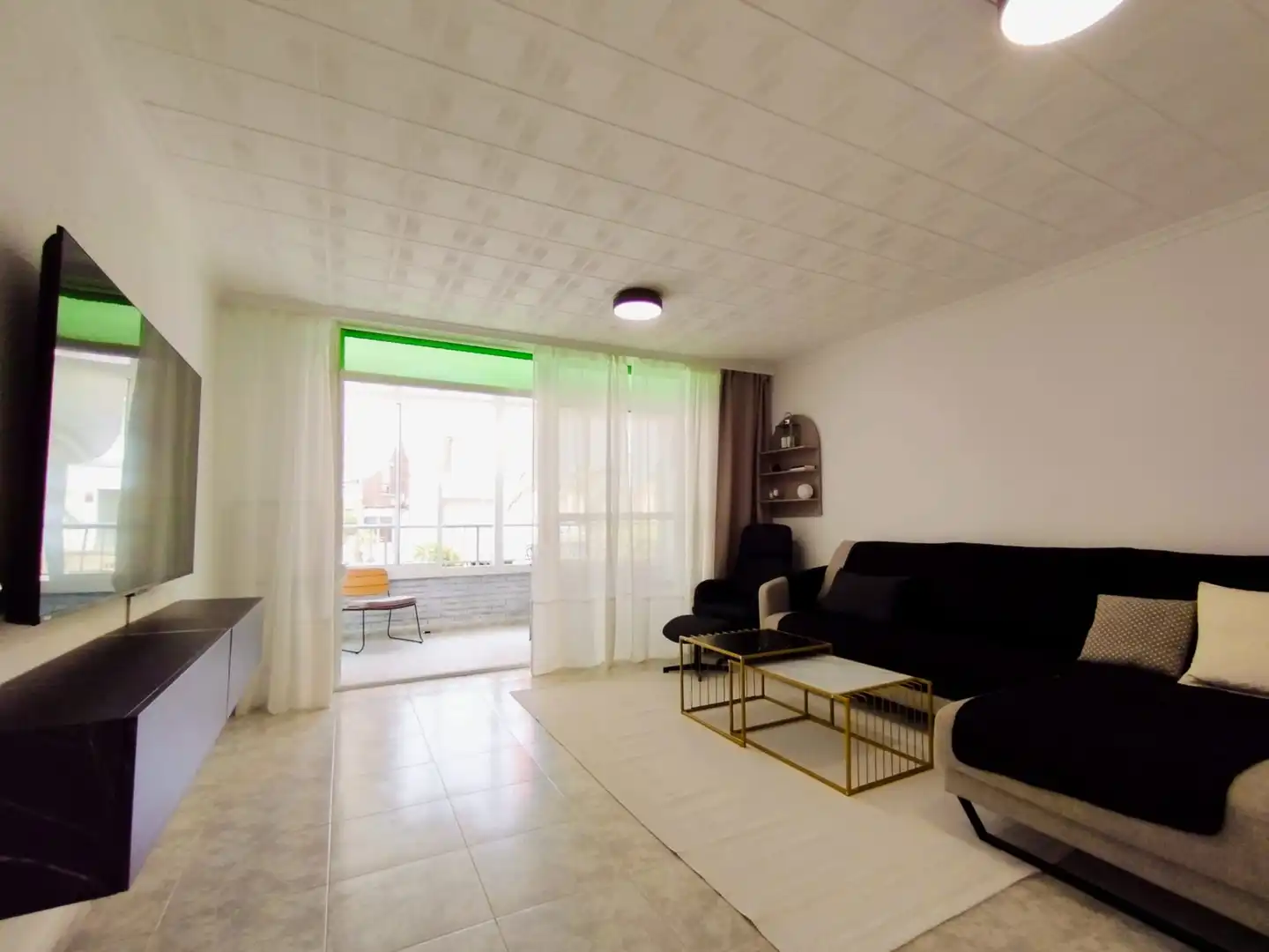 Living room of Flat for sale in Cullera  with Terrace and Furnished