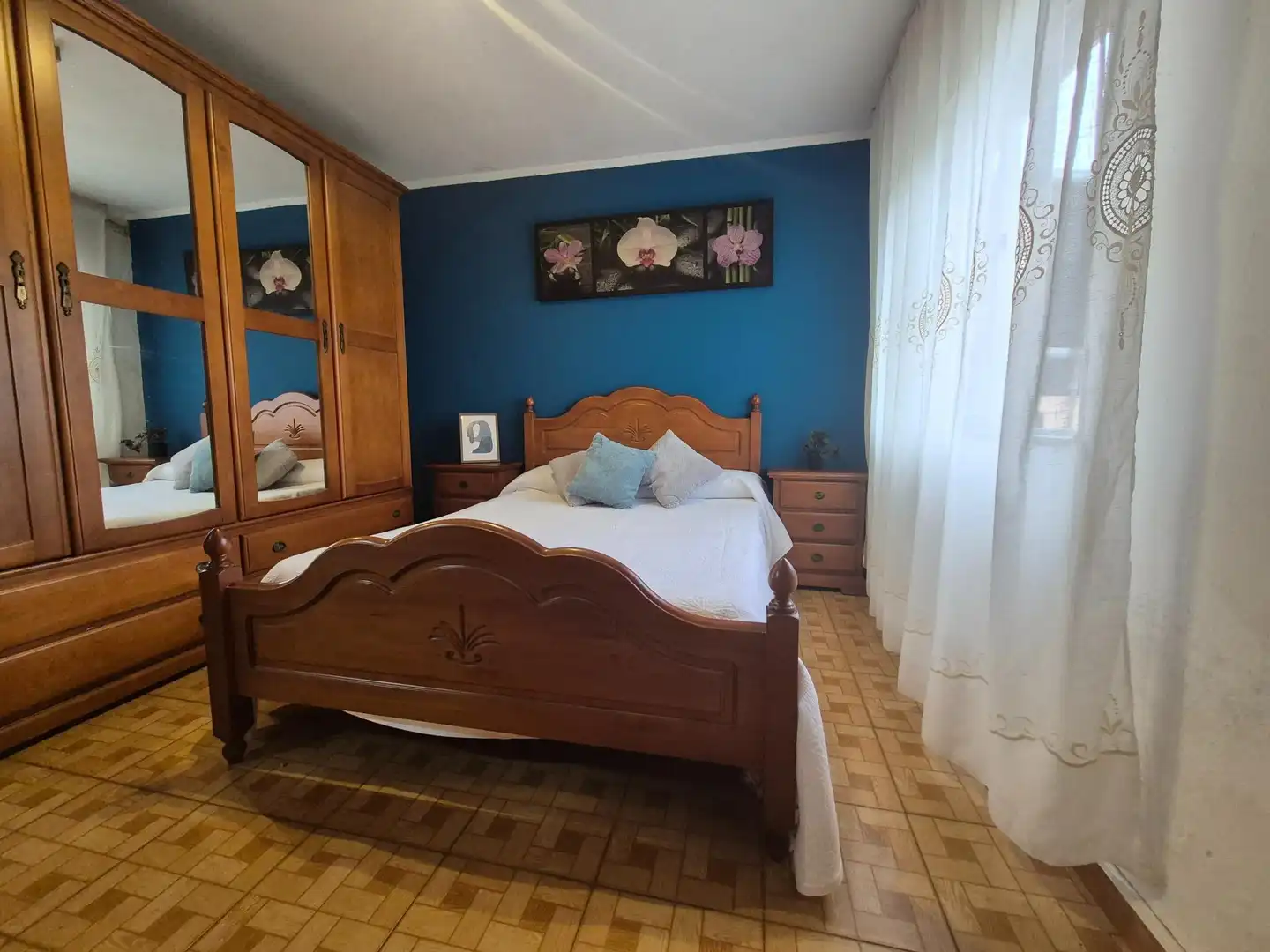 Bedroom of Houses for sale in Narón  with Heating and Terrace