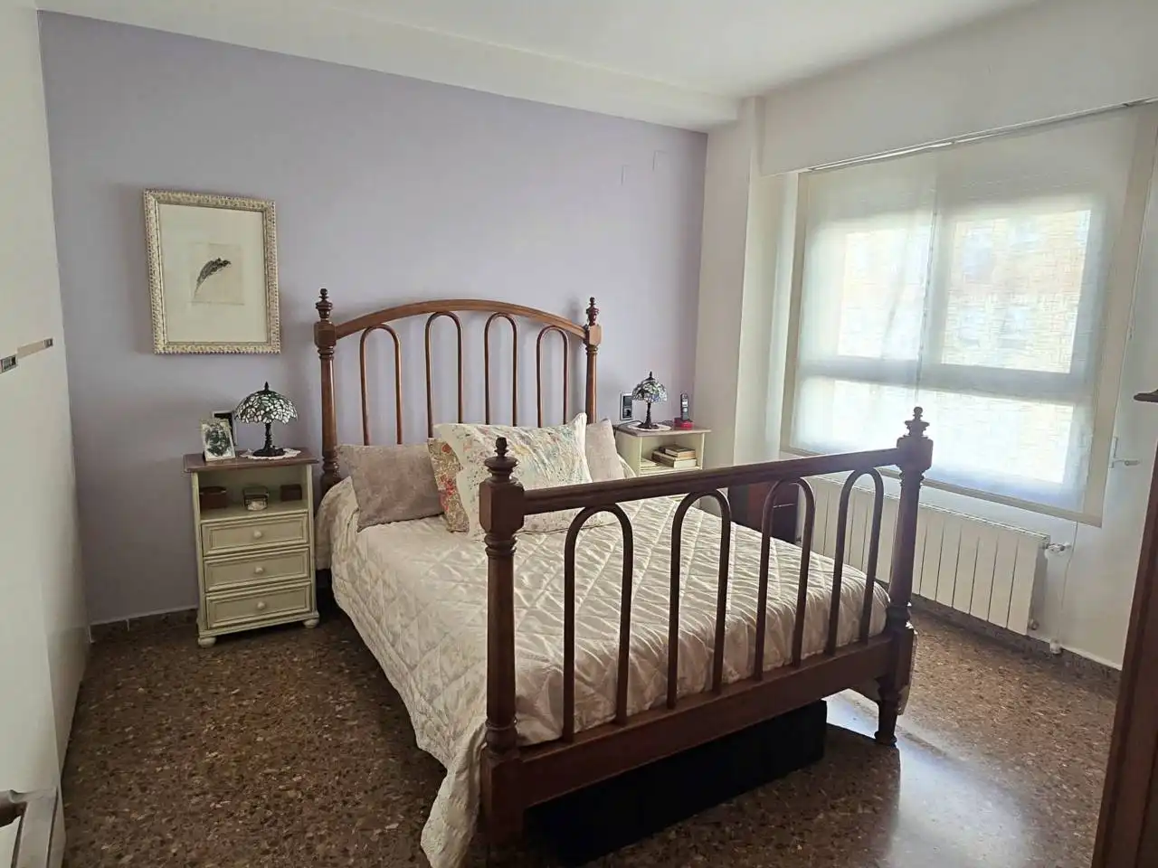 Schlafzimmer von Dachboden zum Verkauf in Valencia mit Klimaanlage, Heizung und Terrasse